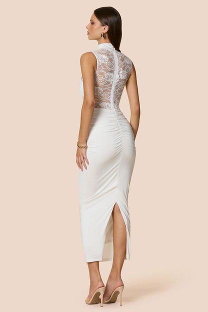 Nookie Rhianna Midi Dress - Ivory