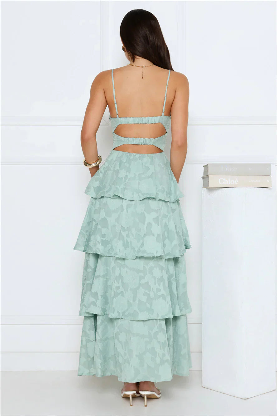 Noir Envy Maxi Dress Sage