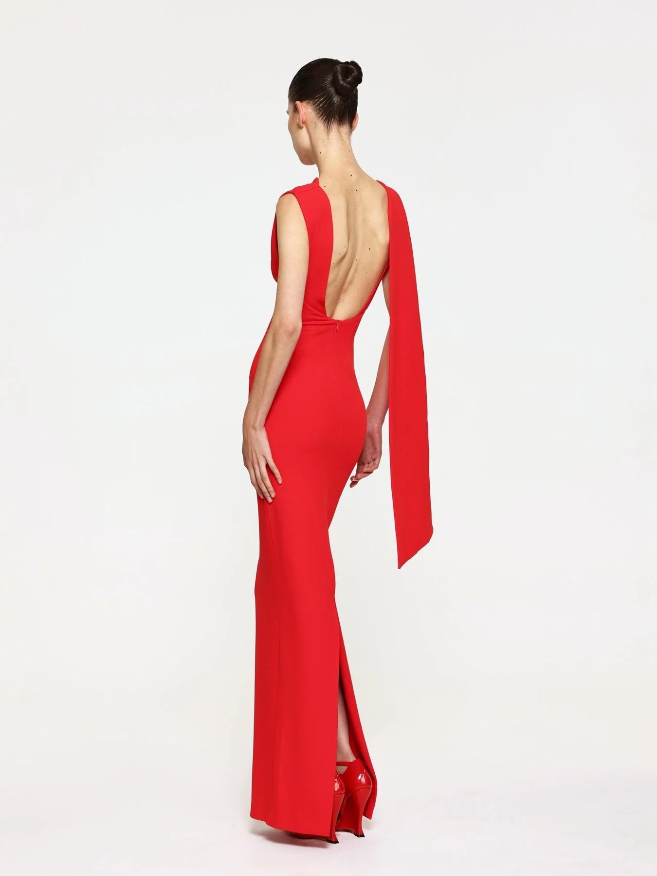 Audrey Gown - Cherry Red