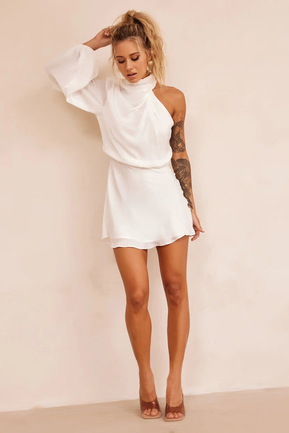 Differences Mini Dress - White