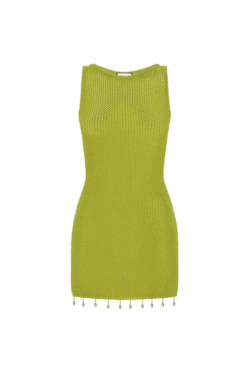 Ariya Mini Dress - Lime