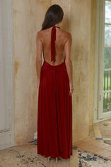 Vanessa Maxi Dress - Cherry