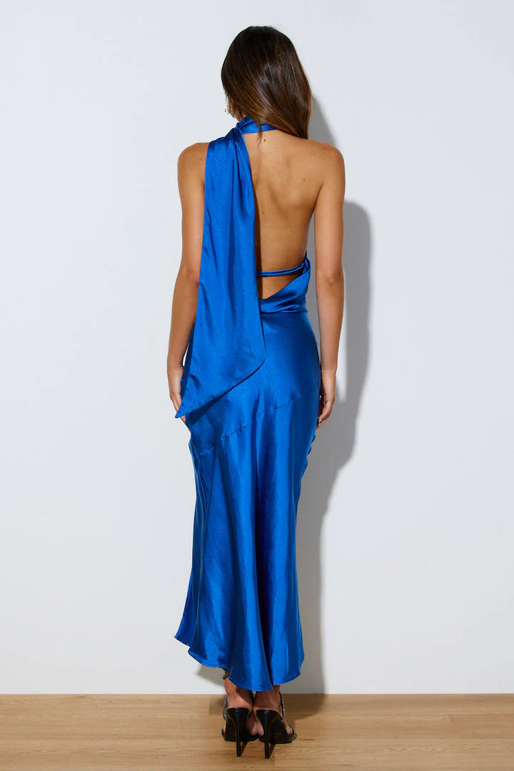 Athena Dress - Cobalt
