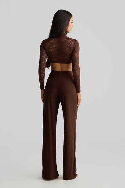 Staple Pant - Espresso Brown