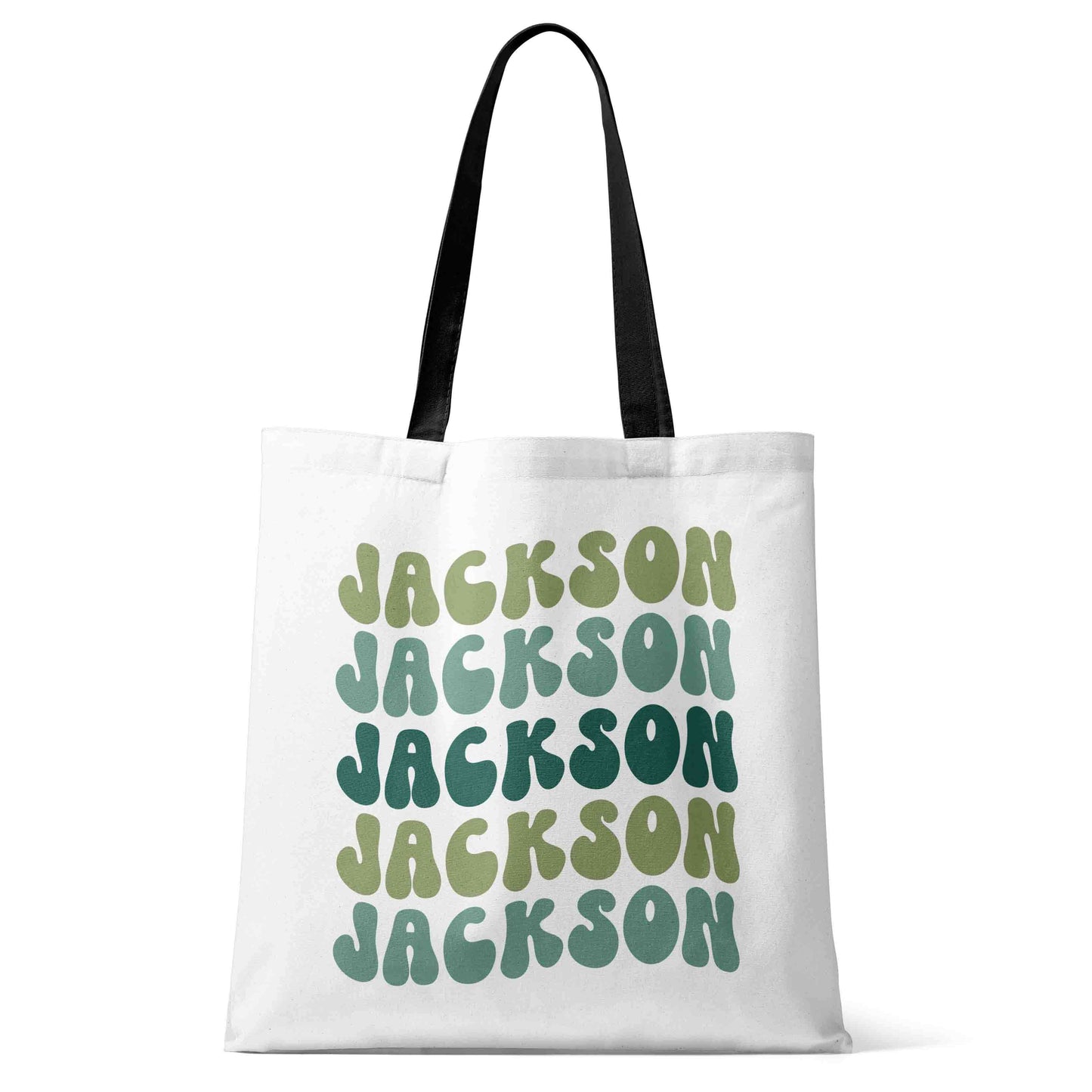 Personalized Tote Bags | Groovy Greens