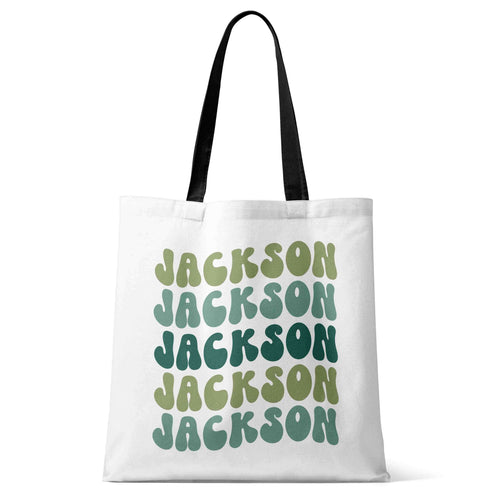 Personalized Tote Bags | Groovy Greens